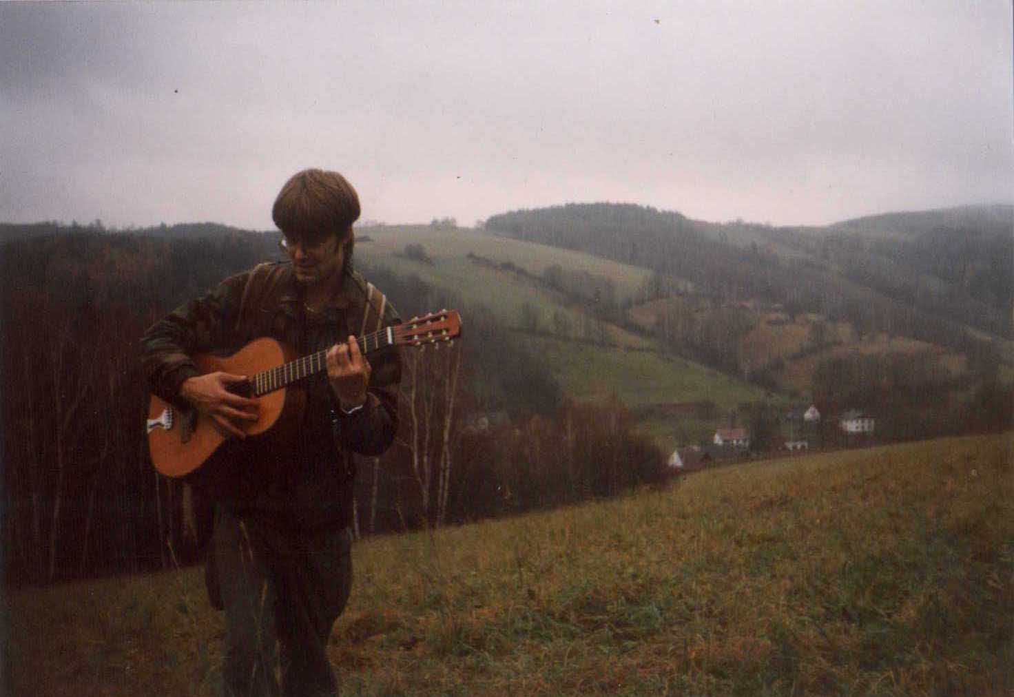Unkas na przkumu bunkr v Trutnov v r.1996