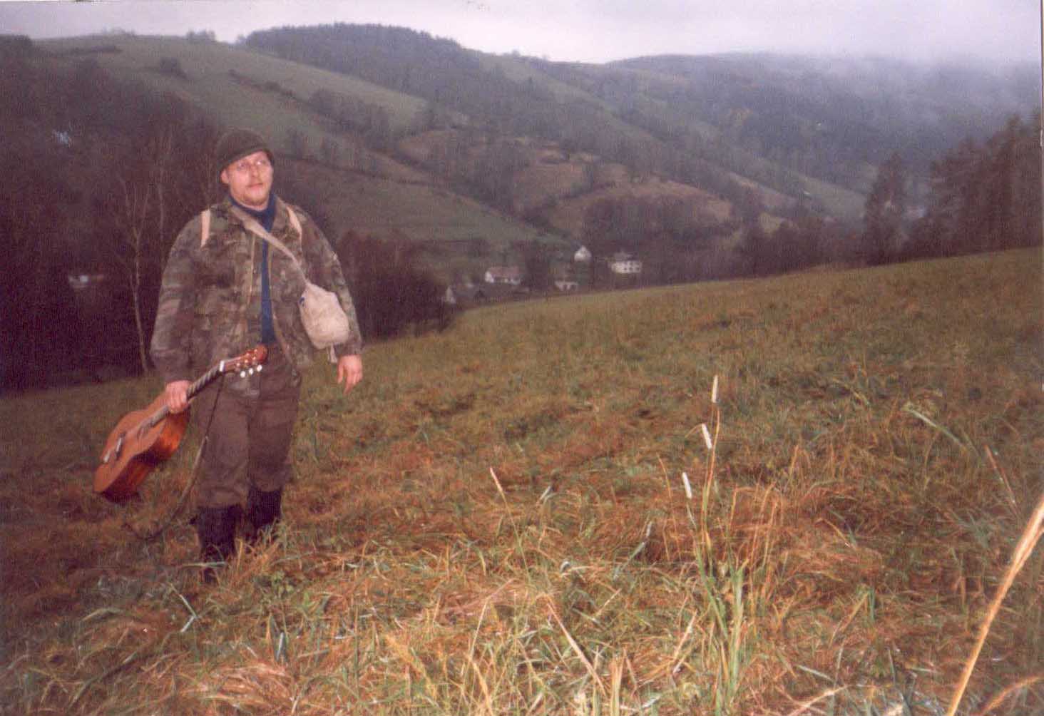 Při průzkumu bunkrů poblíž Trutnova v r.1996
