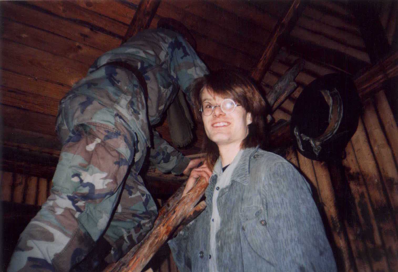 Unkas na seníku Kalamajka, foto pořízeno v roce 1995