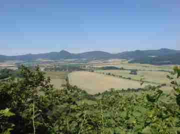 Vyhldka na svahu Bore